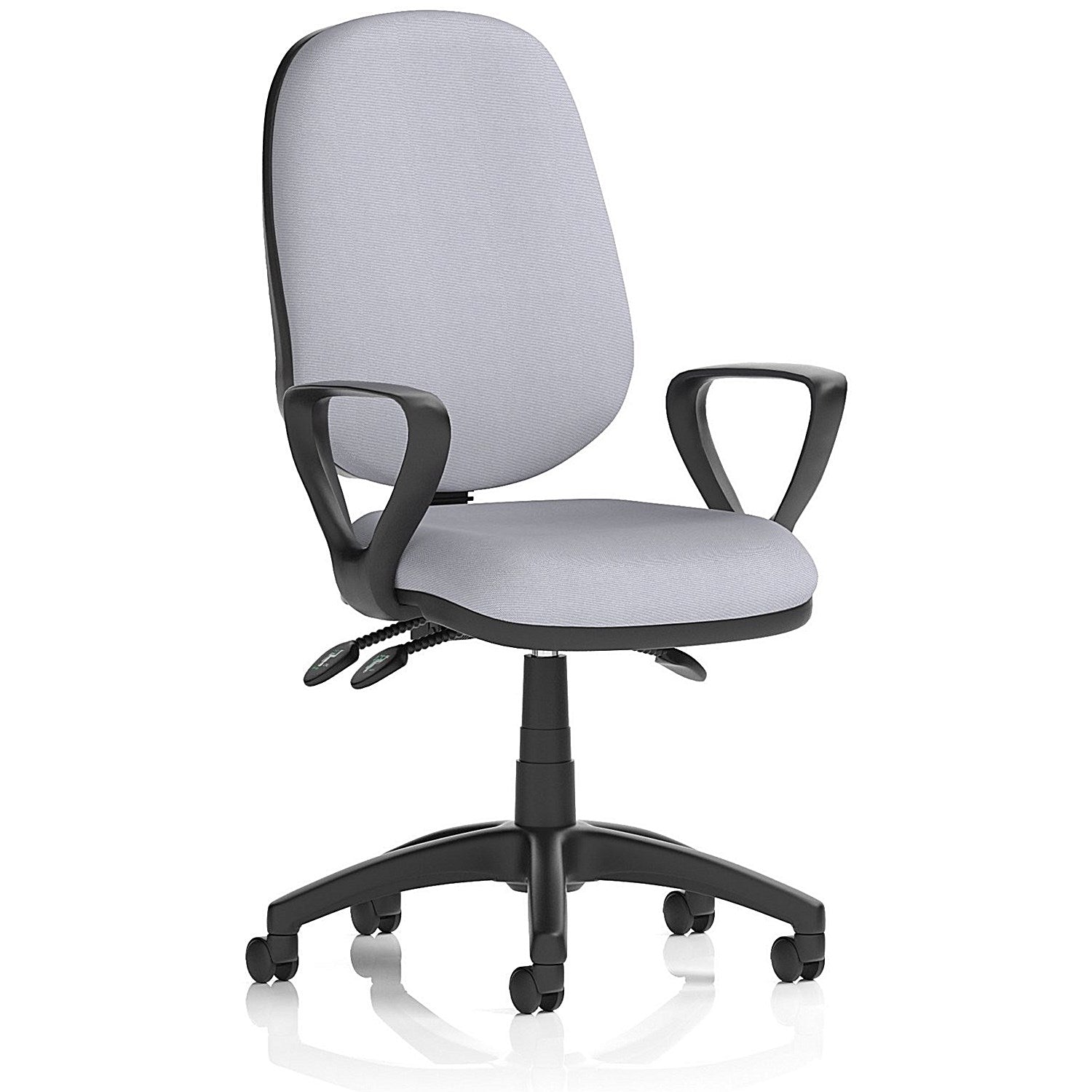 Eclipse Plus III Lever Task Operator Chair, Fixed Height Arms, Quest Shell Easy2Order : KCUP3458