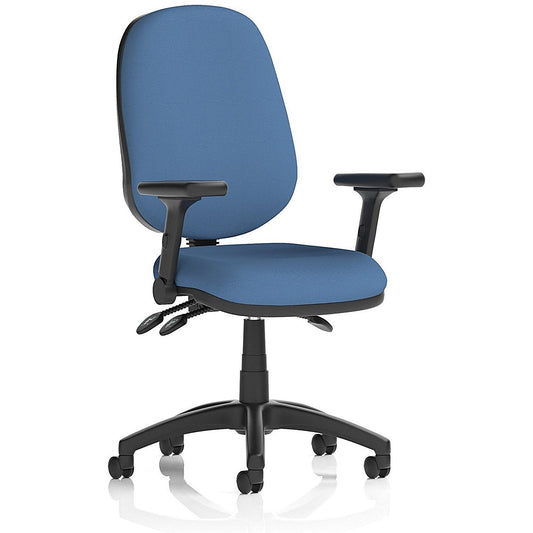 Eclipse Plus III Lever Task Operator Chair, Folding Arms, Quest Limpet Easy2Order : KCUP3503