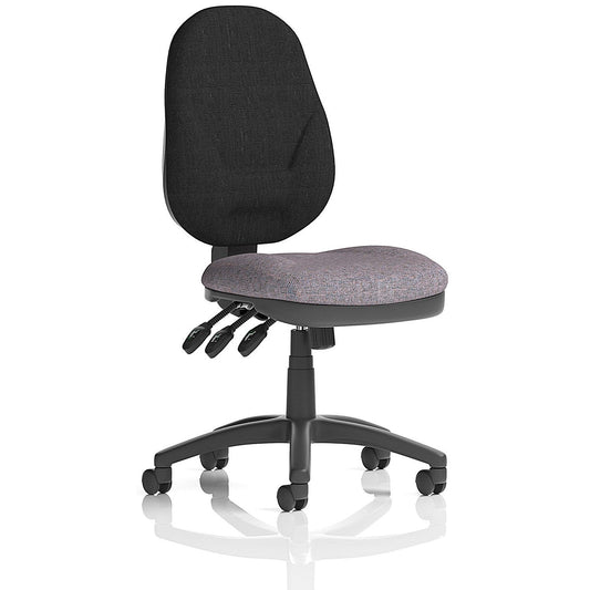 Eclipse Plus XL Black Back Lever Task Operator Chair, Rivet Fuse Easy2Order : KCUP3630