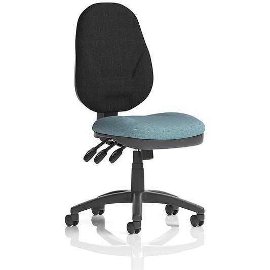 Eclipse Plus XL Black Back Lever Task Operator Chair, Rivet Quench Easy2Order : KCUP3631