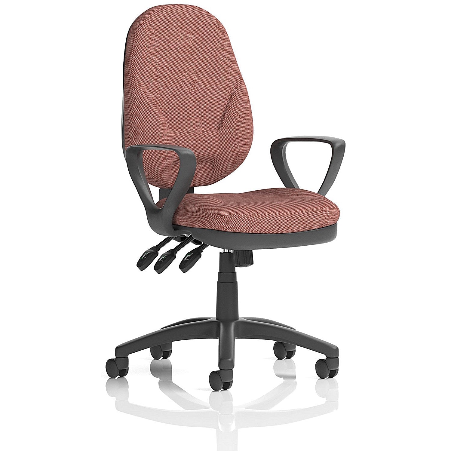 Eclipse Plus XL Lever Task Operator Chair, Fixed Height Arms, Rivet Forge Easy2Order : KCUP3641