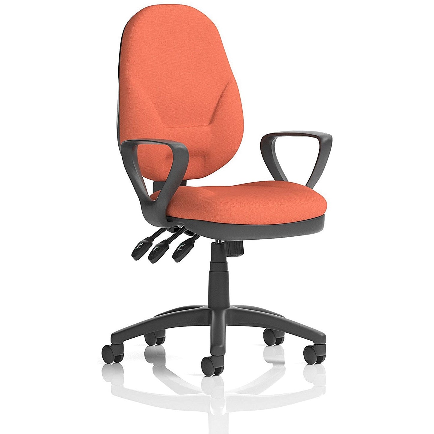 Eclipse Plus XL Lever Task Operator Chair, Fixed Height Arms, Quest Crab Easy2Order : KCUP3645