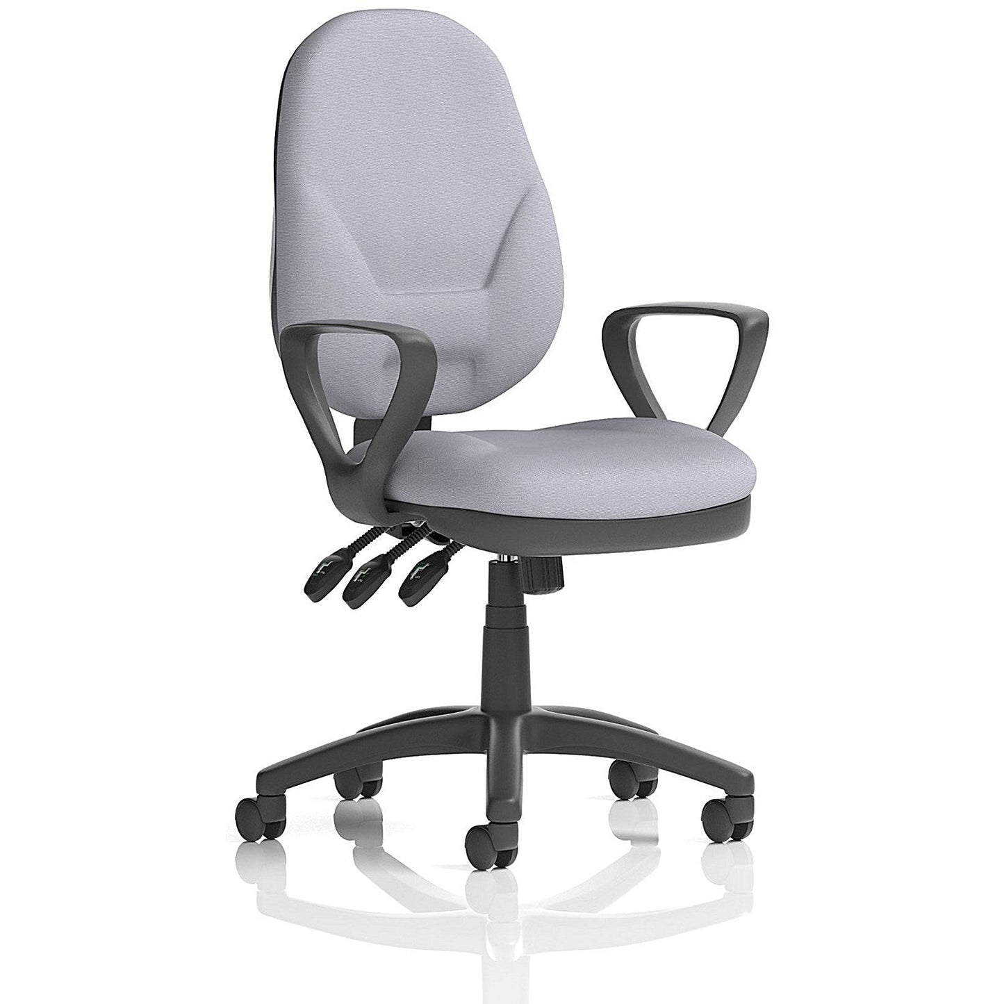 Eclipse Plus XL Lever Task Operator Chair, Fixed Height Arms, Quest Shell Easy2Order : KCUP3650