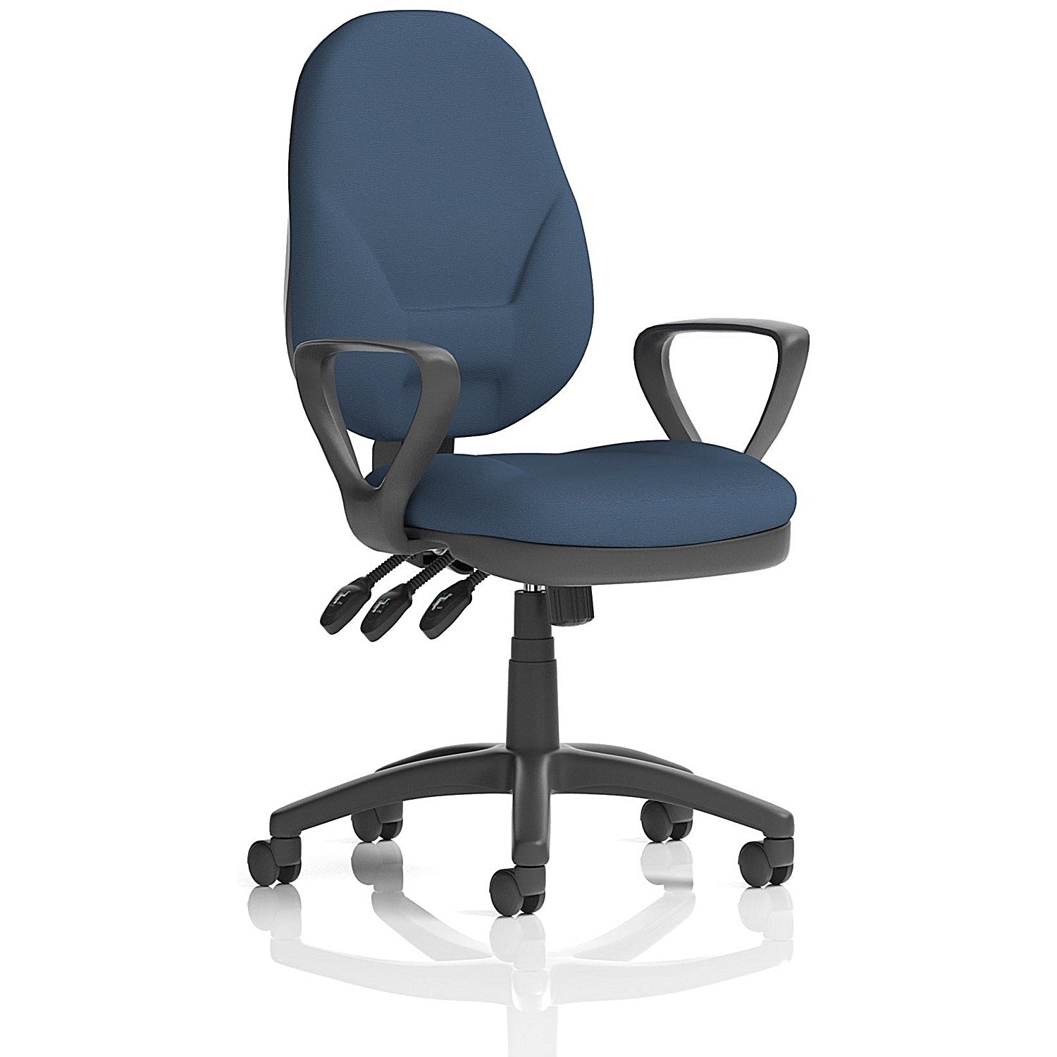 Eclipse Plus XL Lever Task Operator Chair, Fixed Height Arms, Quest Whelk Easy2Order : KCUP3652