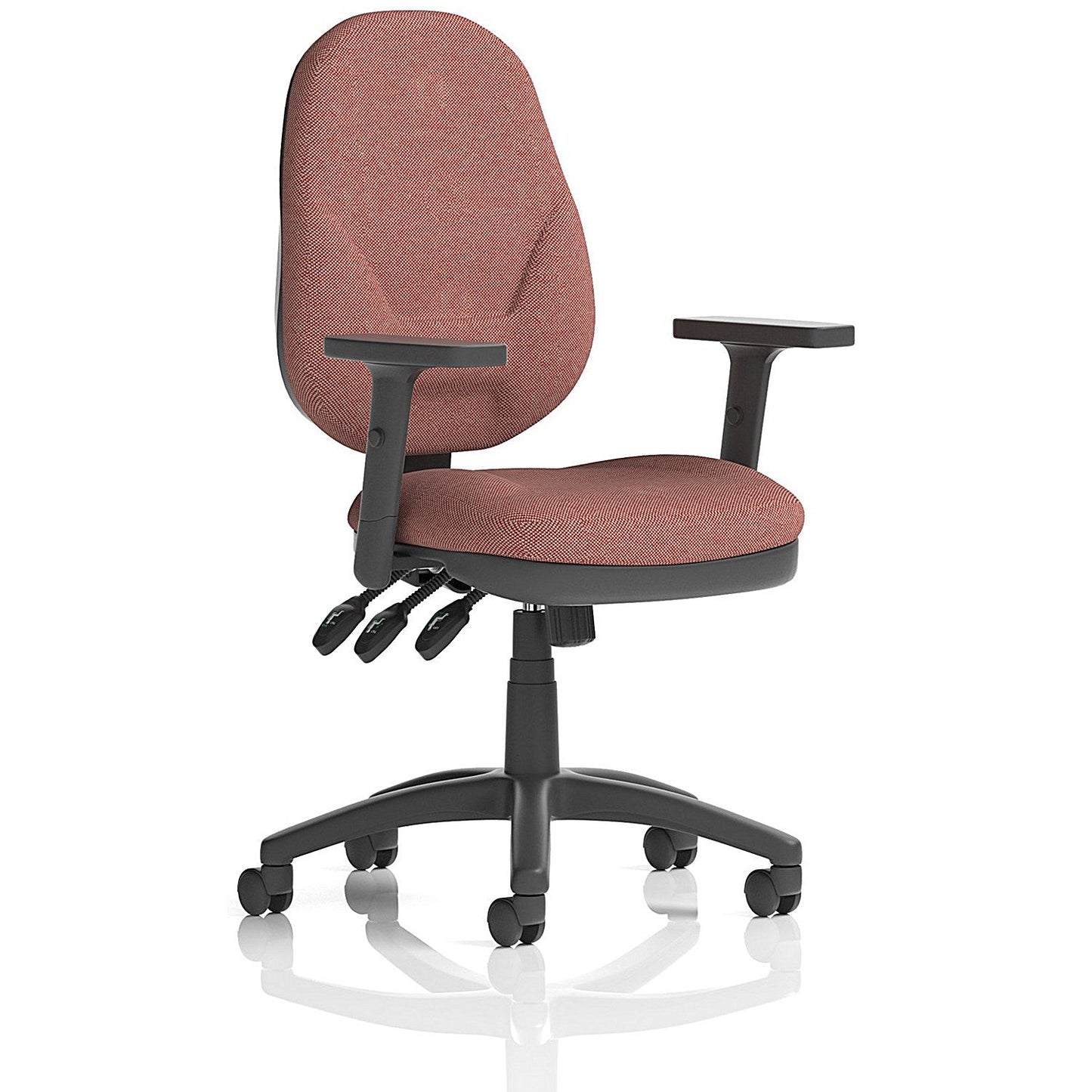 Eclipse Plus XL Lever Task Operator Chair, Height Adjustable Arms, Rivet Forge Easy2Order : KCUP3665