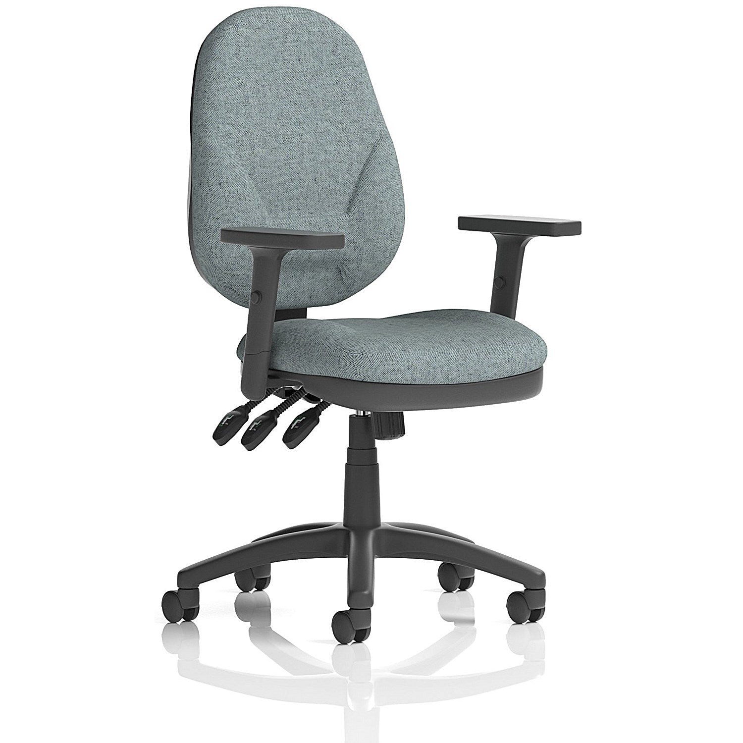 Eclipse Plus XL Lever Task Operator Chair, Height Adjustable Arms, Rivet Tensile Easy2Order : KCUP3668