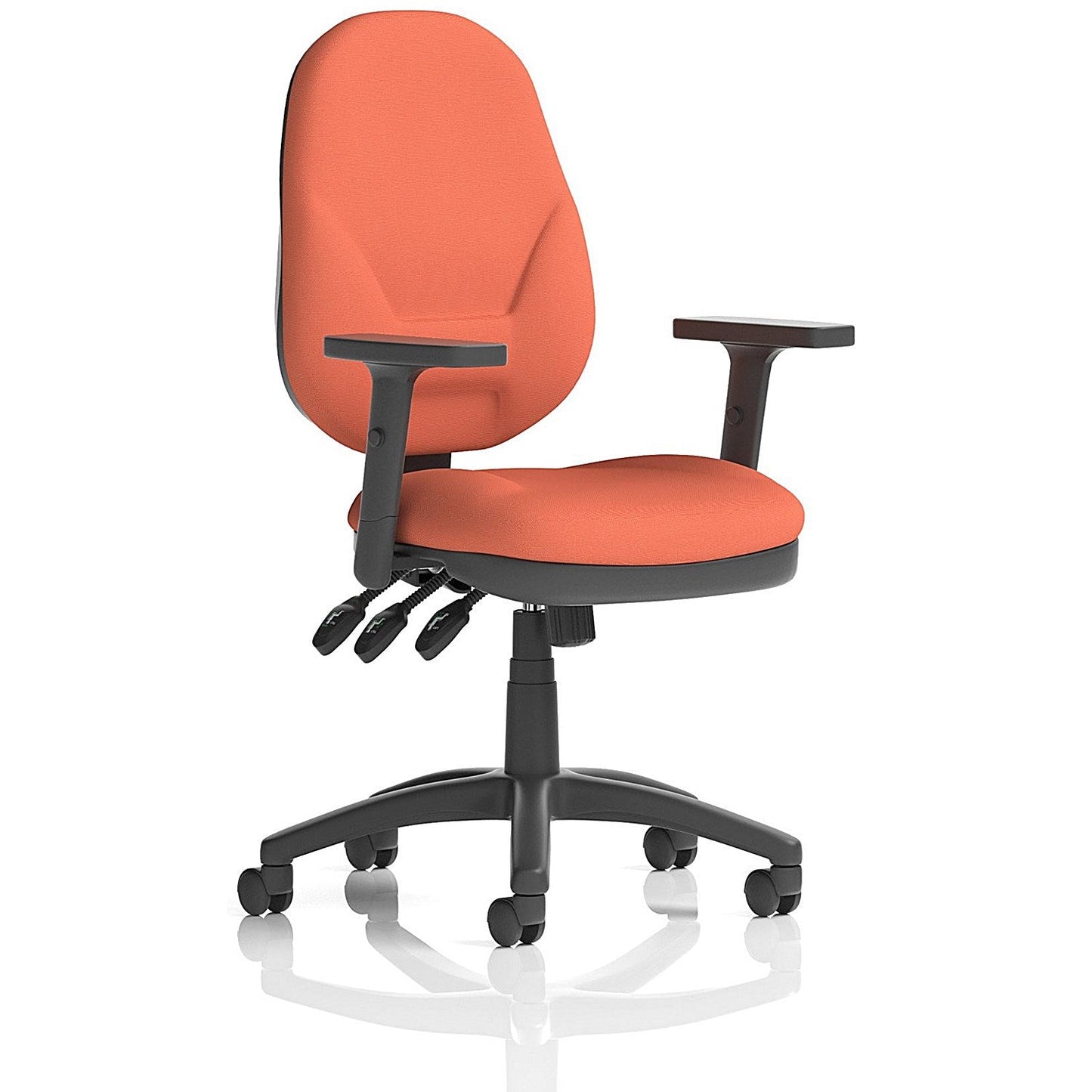 Eclipse Plus XL Lever Task Operator Chair, Height Adjustable Arms, Quest Crab Easy2Order : KCUP3669