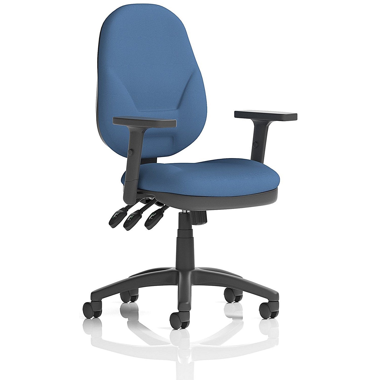 Eclipse Plus XL Lever Task Operator Chair, Height Adjustable Arms, Quest Limpet Easy2Order : KCUP3671