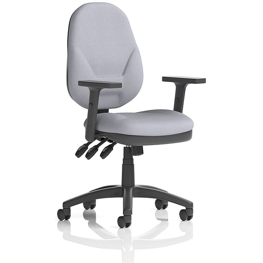 Eclipse Plus XL Lever Task Operator Chair, Height Adjustable Arms, Quest Shell Easy2Order : KCUP3674