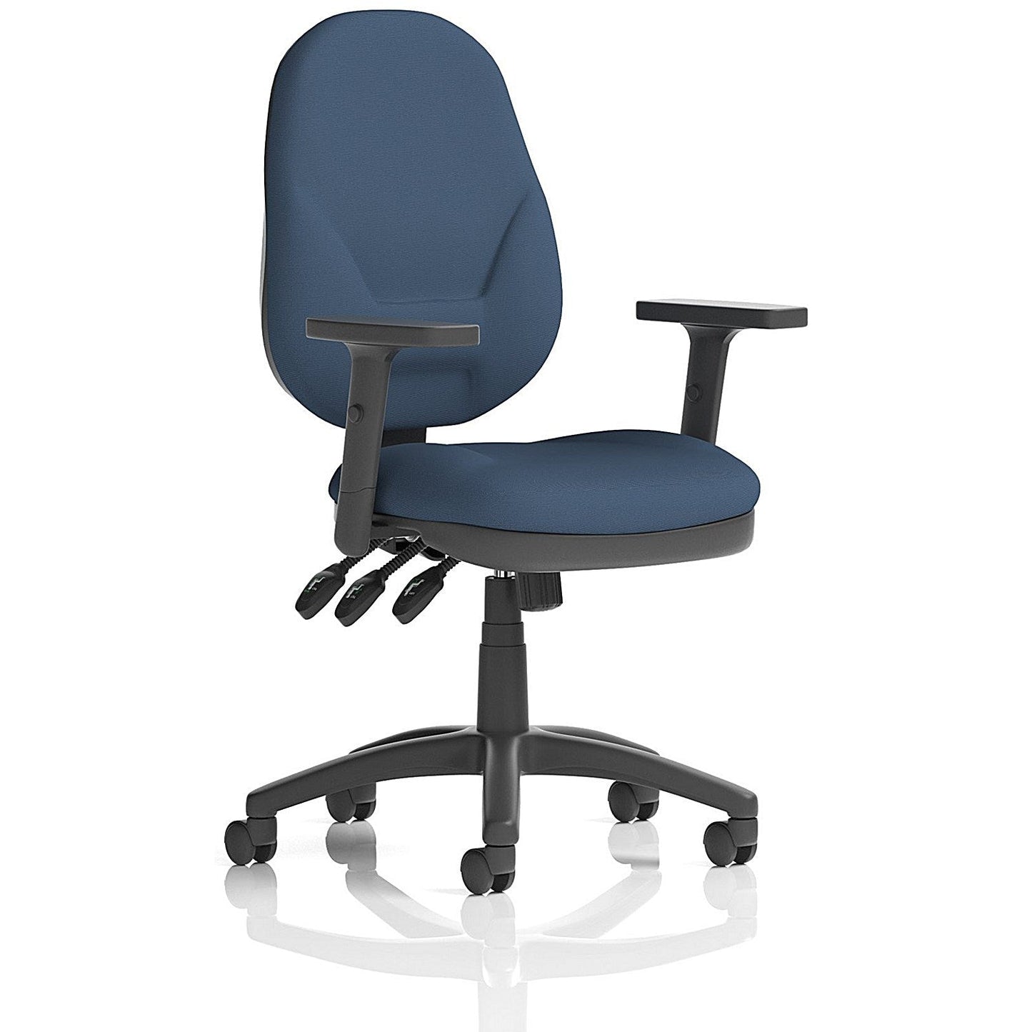 Eclipse Plus XL Lever Task Operator Chair, Height Adjustable Arms, Quest Whelk Easy2Order : KCUP3676