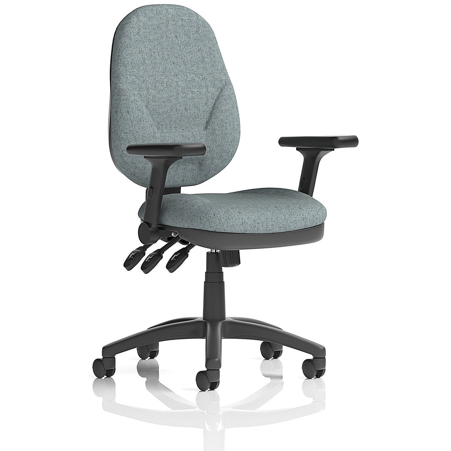 Eclipse Plus XL Lever Task Operator Chair, Folding Arms, Rivet Tensile Easy2Order : KCUP3692