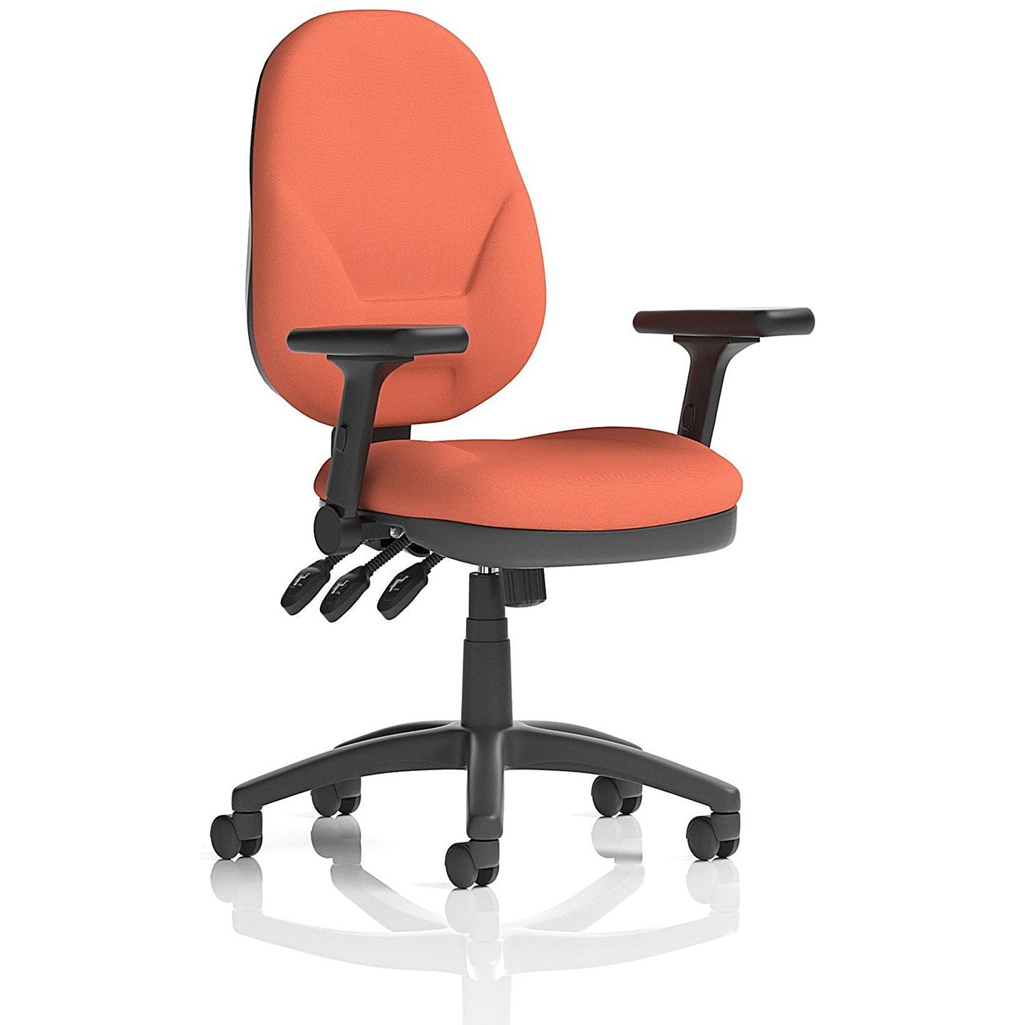 Eclipse Plus XL Lever Task Operator Chair, Folding Arms, Quest Crab Easy2Order : KCUP3693