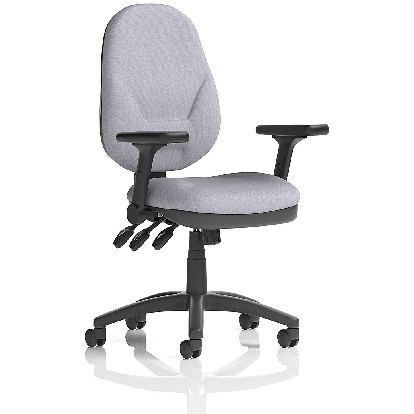 Eclipse Plus XL Lever Task Operator Chair, Folding Arms, Quest Shell Easy2Order : KCUP3698