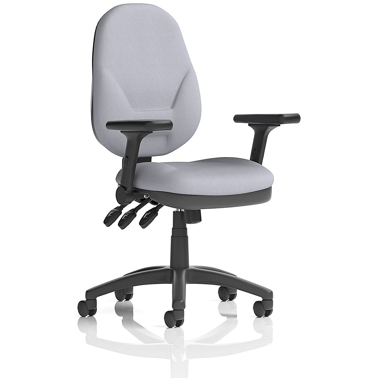 Eclipse Plus XL Lever Task Operator Chair, Folding Arms, Quest Shell Easy2Order : KCUP3698
