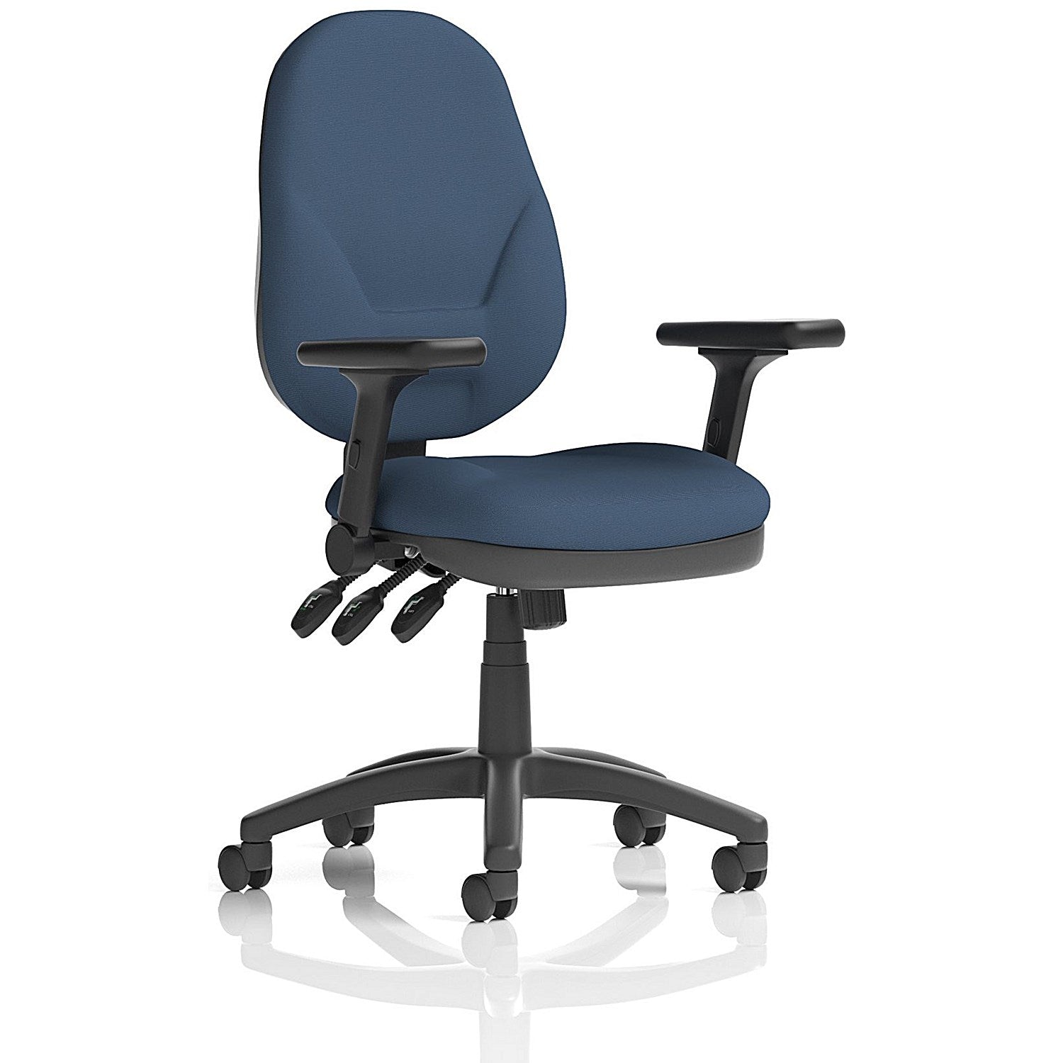 Eclipse Plus XL Lever Task Operator Chair, Folding Arms, Quest Whelk Easy2Order : KCUP3700