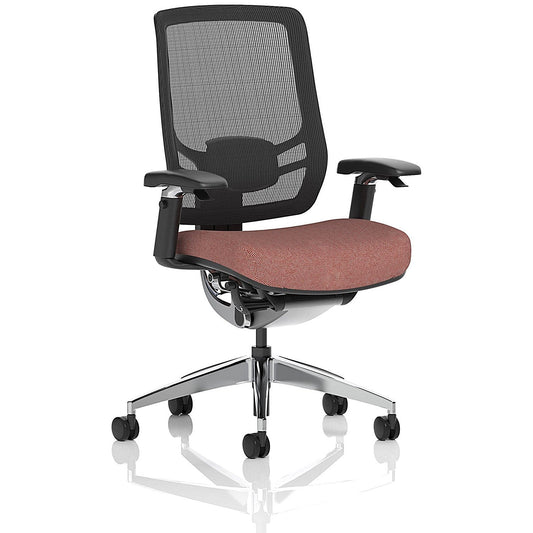 Ergo Click Mesh Back Chair, Height Adjustable Arms, Rivet Forge Easy2Order : KCUP3713