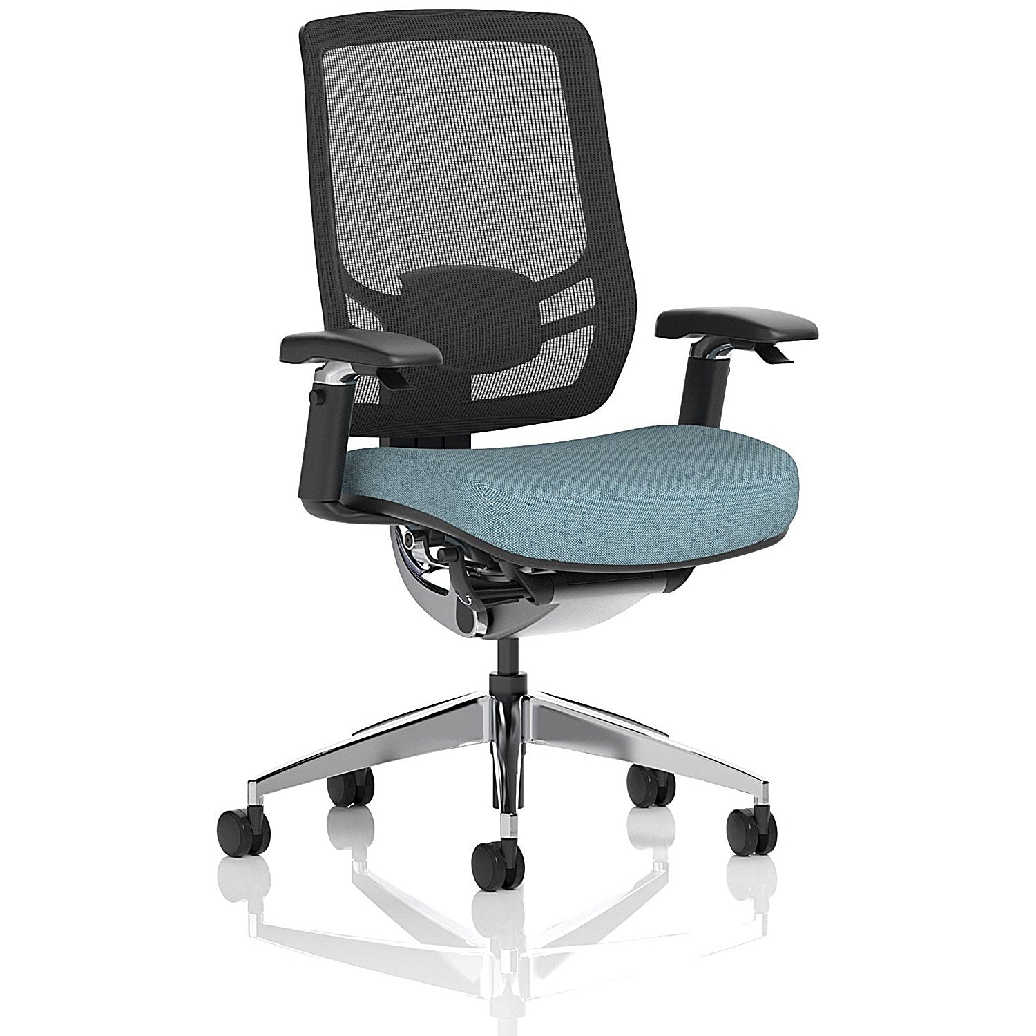 Ergo Click Mesh Back Chair, Height Adjustable Arms, Rivet Quench Easy2Order : KCUP3715