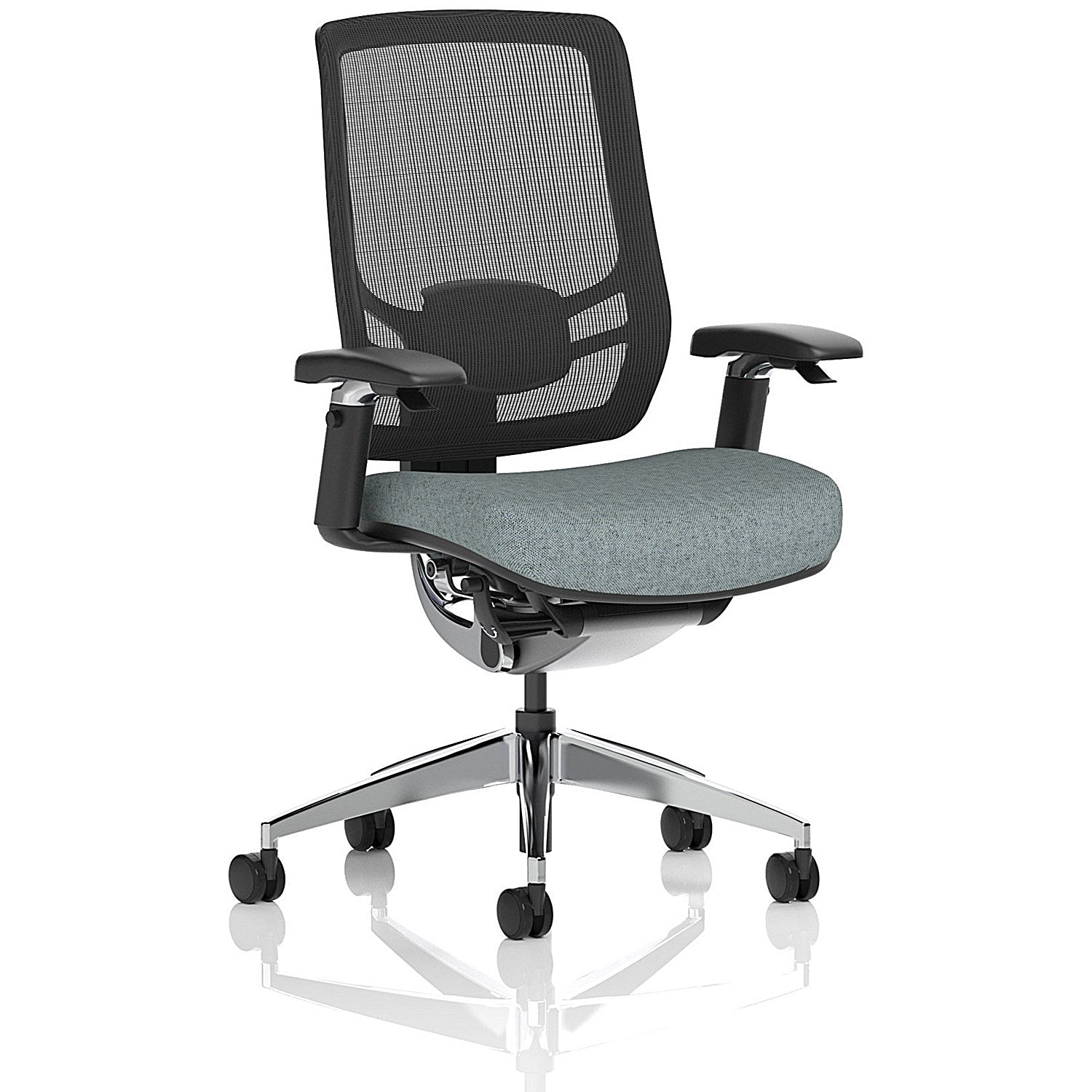 Ergo Click Mesh Back Chair, Height Adjustable Arms, Rivet Tensile Easy2Order : KCUP3716