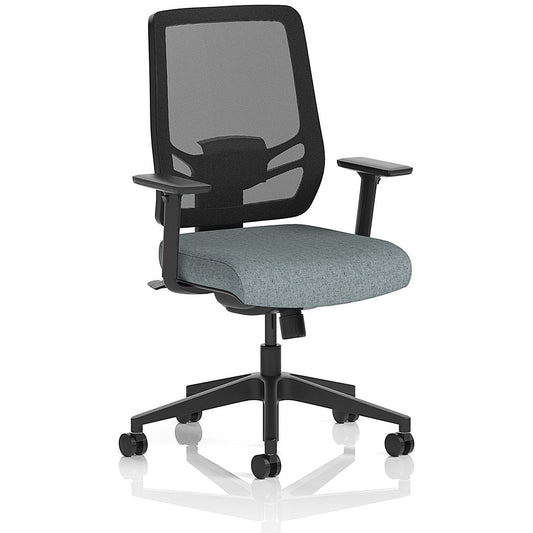 Ergo Twist Mesh Back Ergonomic Task Operator Office Chair, Height Adjustable Arms, Seat Rivet Tensile Easy2Order : KCUP3740