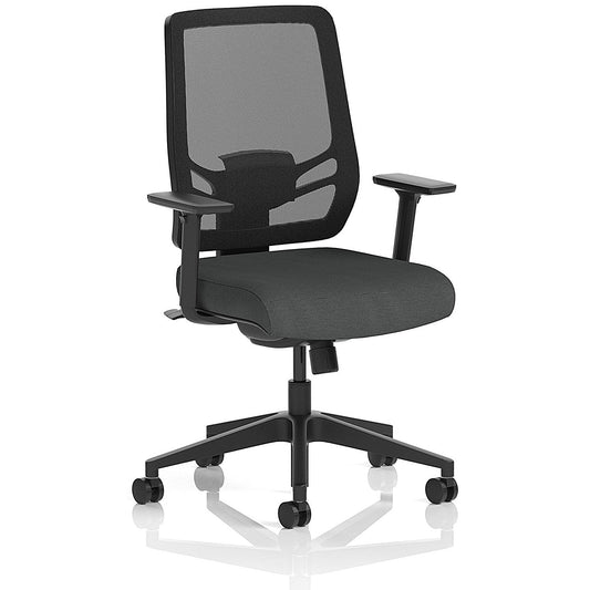 Ergo Twist Mesh Back Ergonomic Task Operator Office Chair, Height Adjustable Arms, Seat Quest Mussel Easy2Order : KCUP3744