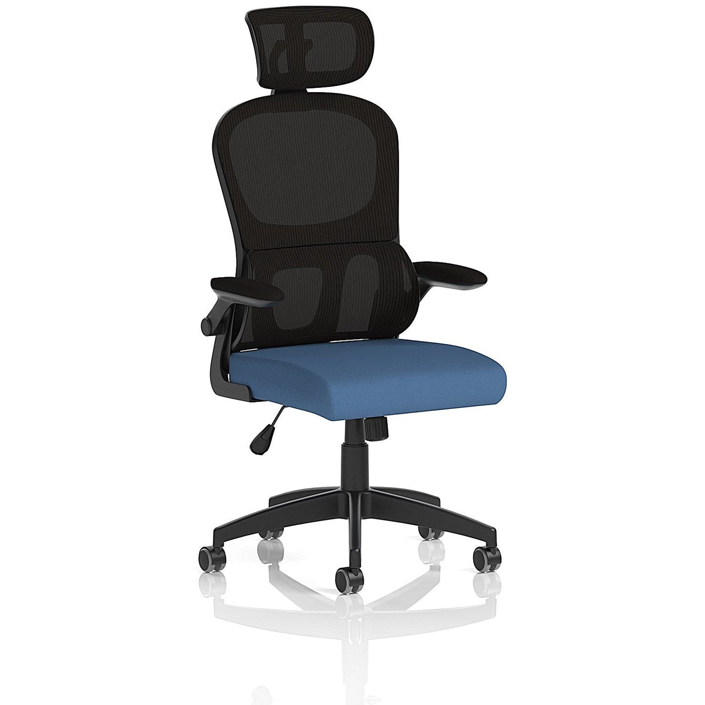 Iris Mesh Back Task Operator With Headrest, Folding Arms, Quest Limpet Easy2Order : KCUP3887