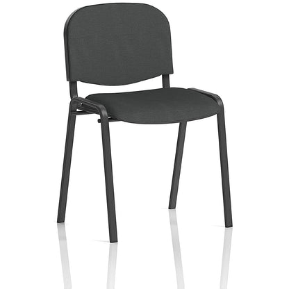ISO Black Frame Stacking Chair, Quest Mussel, Pack of 4 Easy2Order : KCUP3900