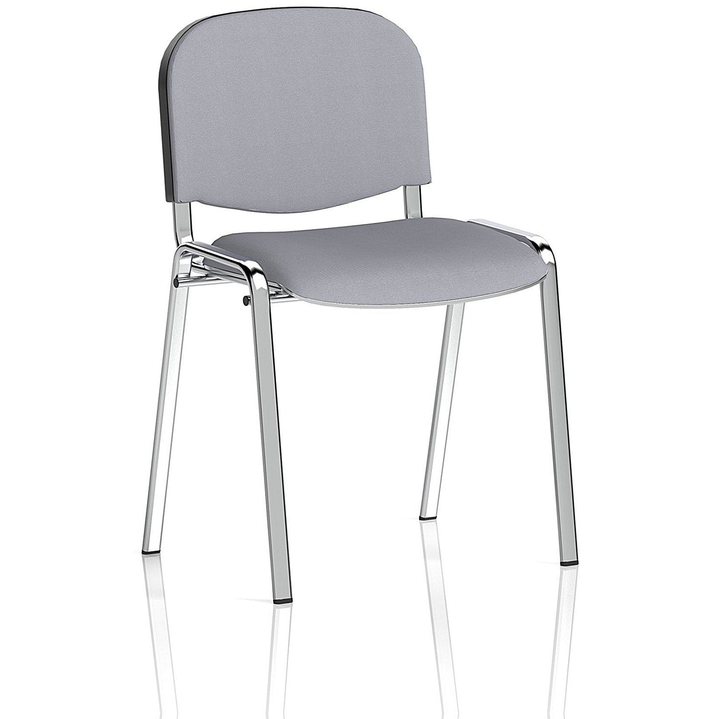ISO Chrome Frame Stacking Chair, Quest Shell, Pack of 4 Easy2Order : KCUP3926