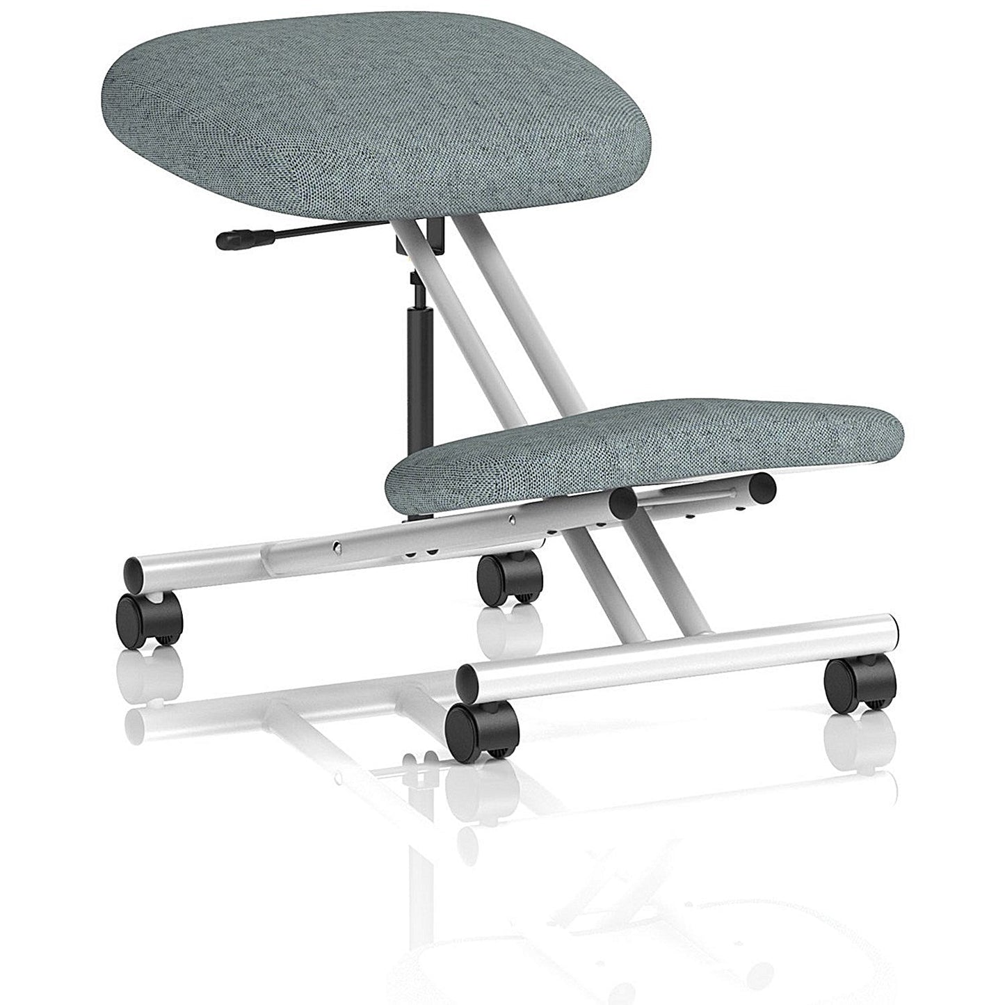 Kneeling Stool, Silver Frame, Rivet Tensile Easy2Order : KCUP3956