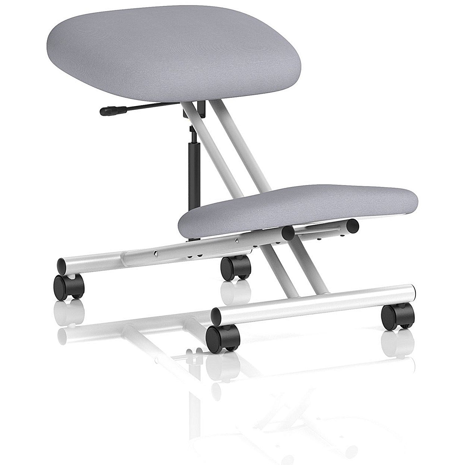 Kneeling Stool, Silver Frame, Quest Shell Easy2Order : KCUP3962