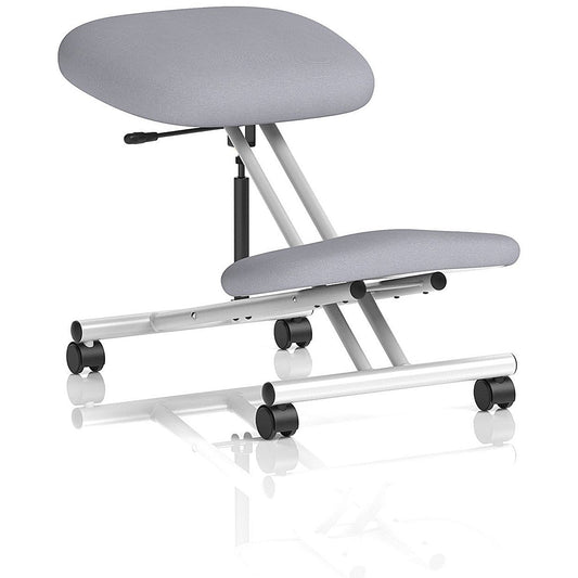 Kneeling Stool, Silver Frame, Quest Shell Easy2Order : KCUP3962
