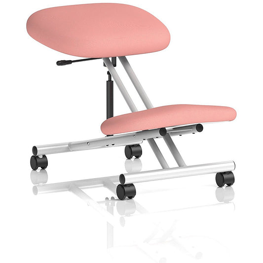 Kneeling Stool, Silver Frame, Quest Shrimp Easy2Order : KCUP3963