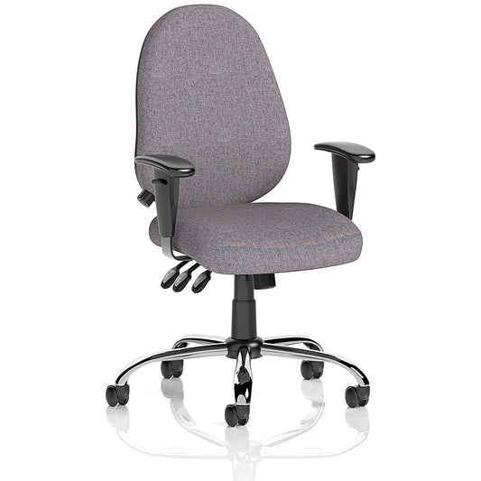 Lisbon Task Operator Chair, Height Adjustable Arms, Rivet Fuse Easy2Order : KCUP3966