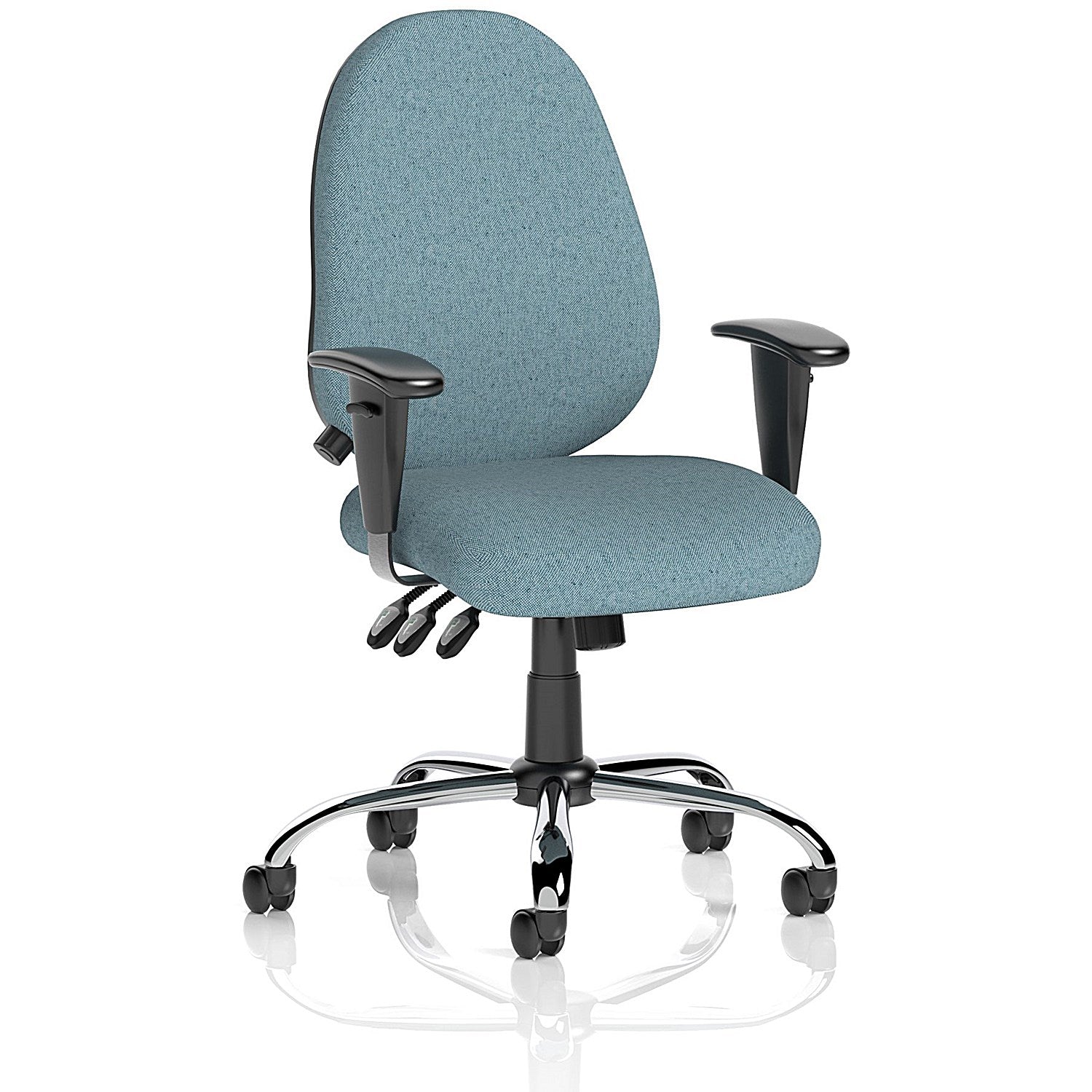 Lisbon Task Operator Chair, Height Adjustable Arms, Rivet Quench Easy2Order : KCUP3967