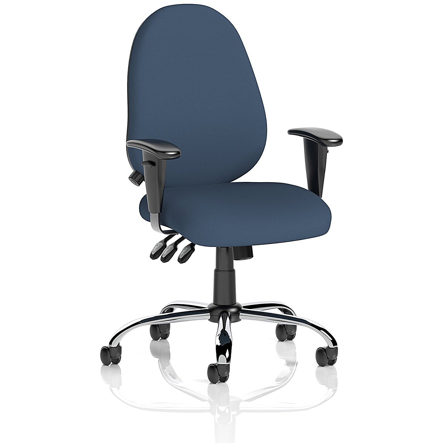 Lisbon Task Operator Chair, Height Adjustable Arms, Quest Whelk Easy2Order : KCUP3976