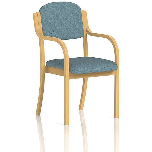 Madrid Visitor Chair, With Arms, Rivet Quench Easy2Order : KCUP3979