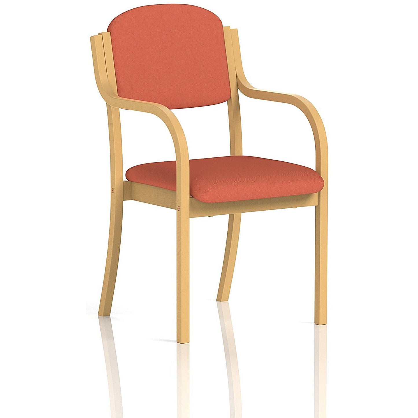 Madrid Visitor Chair, With Arms, Quest Crab Easy2Order : KCUP3981