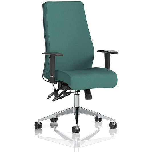 Onyx Ergo Posture Chair, Height Adjustable Arms, Quest Kelp Easy2Order : KCUP4054