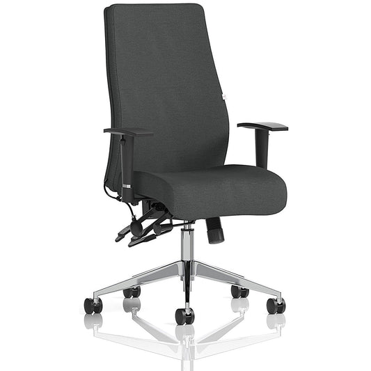 Onyx Ergo Posture Chair, Height Adjustable Arms, Quest Mussel Easy2Order : KCUP4056