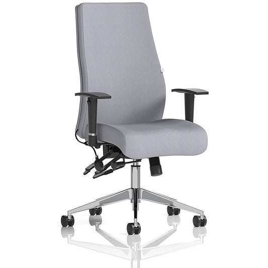 Onyx Ergo Posture Chair, Height Adjustable Arms, Quest Shell Easy2Order : KCUP4058