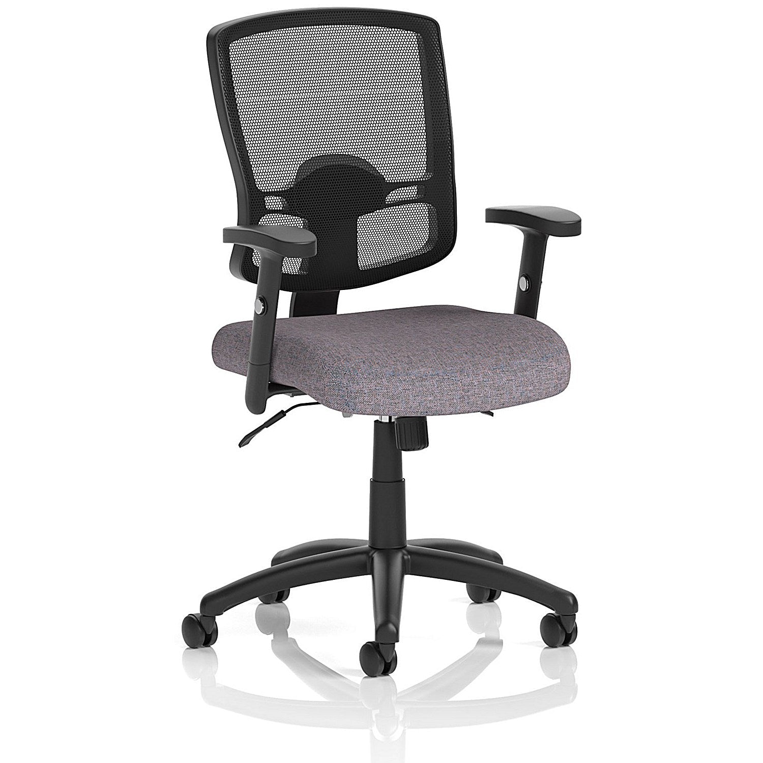 Portland II Mesh Back Chair, Height Adjustable Arms, Rivet Fuse Easy2Order : KCUP4122