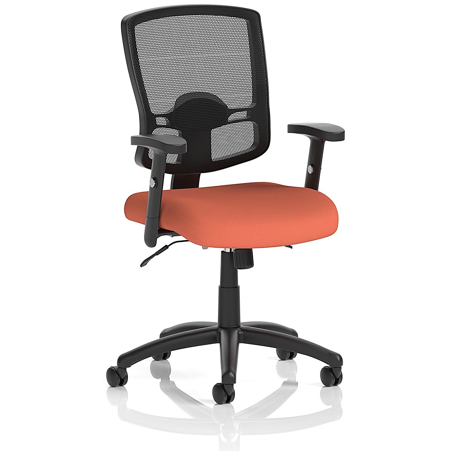 Portland II Mesh Back Chair, Height Adjustable Arms, Quest Crab Easy2Order : KCUP4125