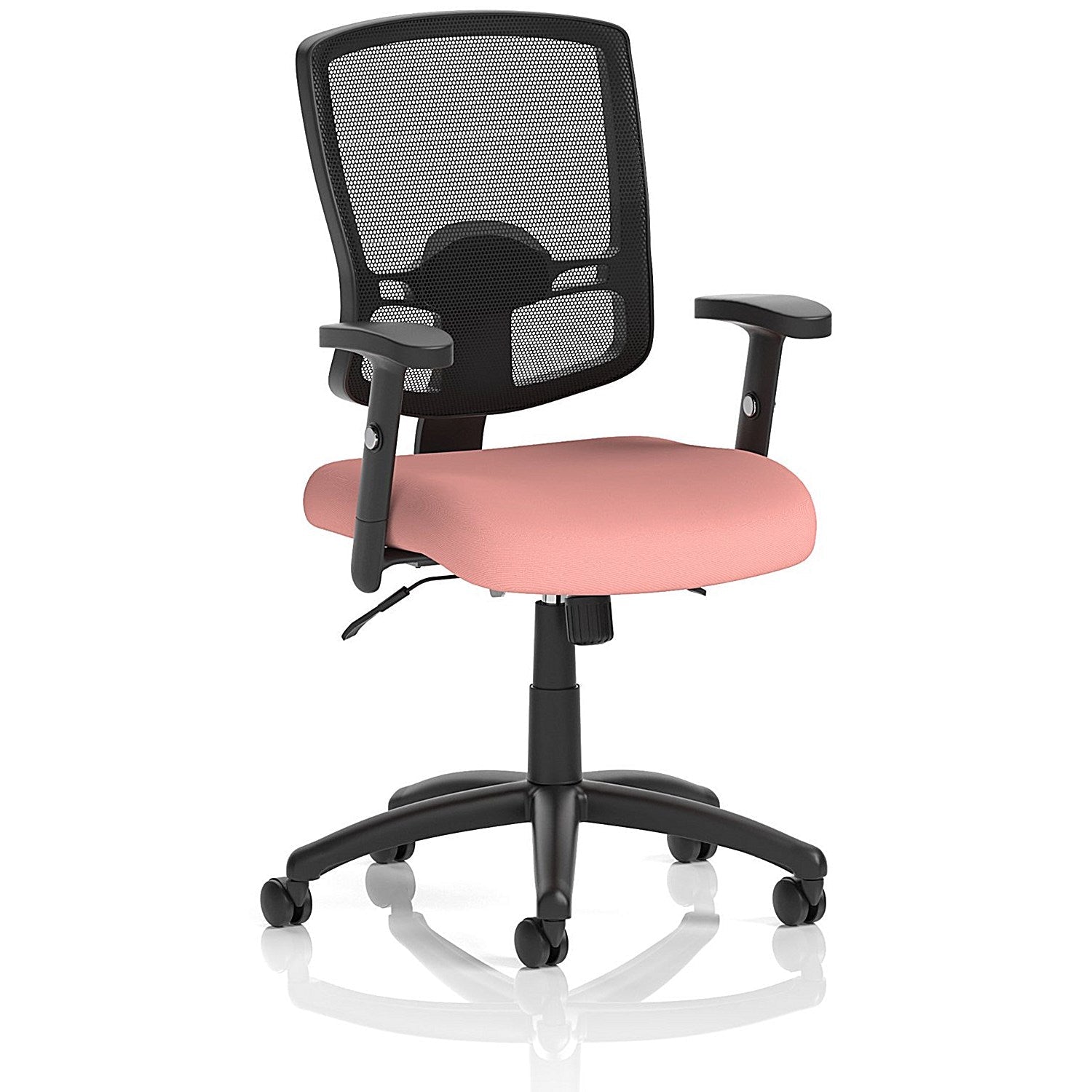 Portland II Mesh Back Chair, Height Adjustable Arms, Quest Shrimp Easy2Order : KCUP4131