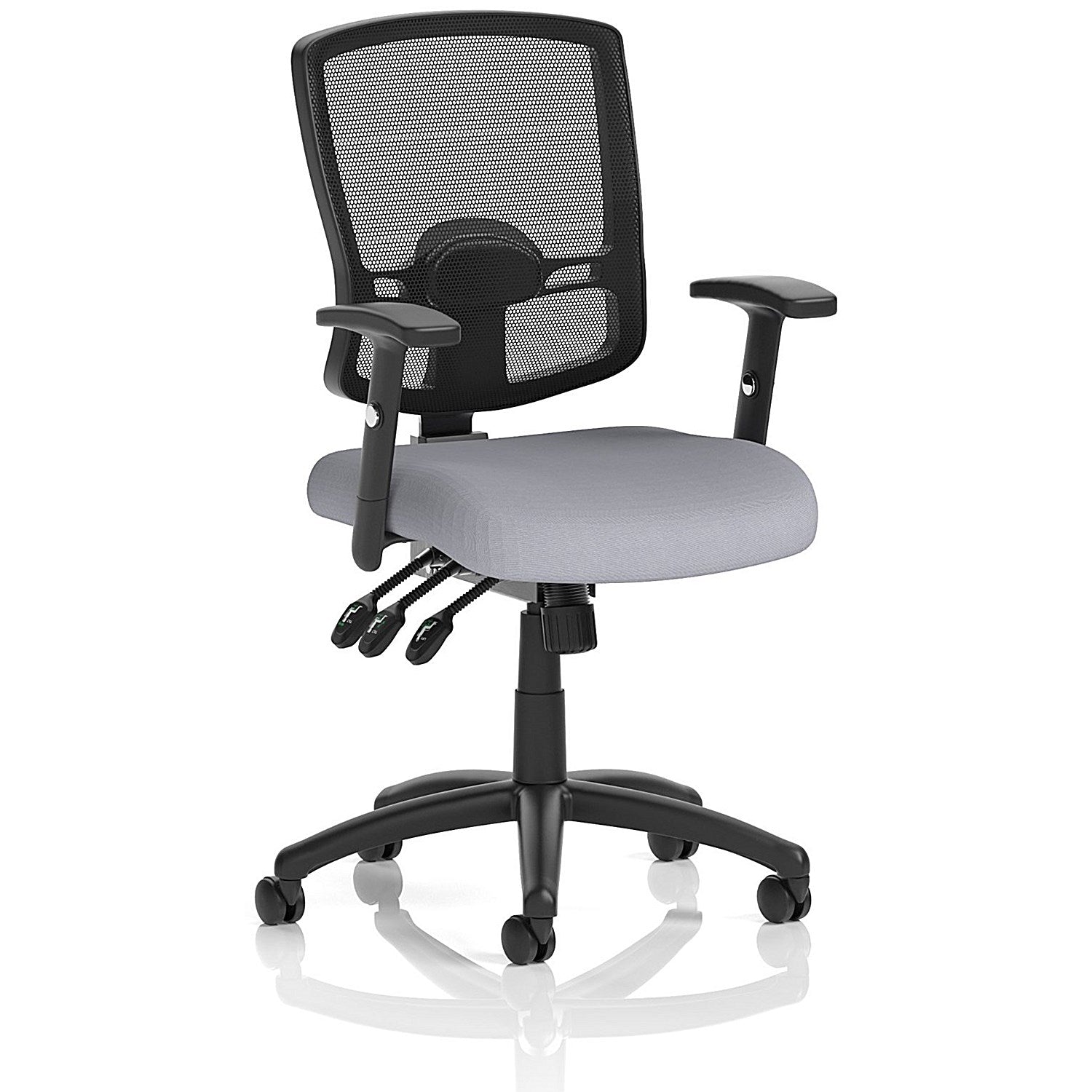 Portland III Mesh Back Chair, Height Adjustable Arms, Quest Shell Easy2Order : KCUP4142