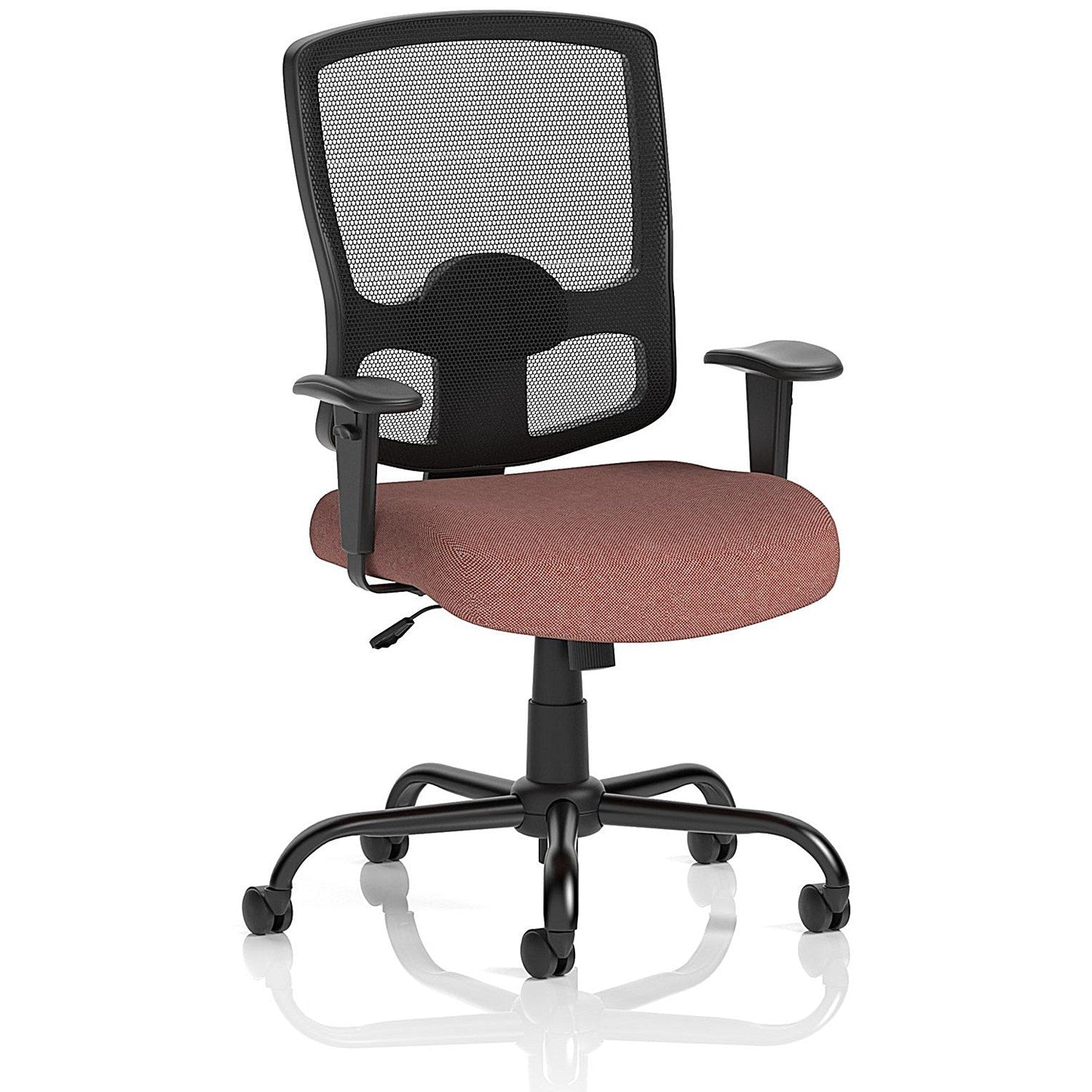 Portland HD Mesh Back Chair, Height Adjustable Arms, Rivet Forge Easy2Order : KCUP4145