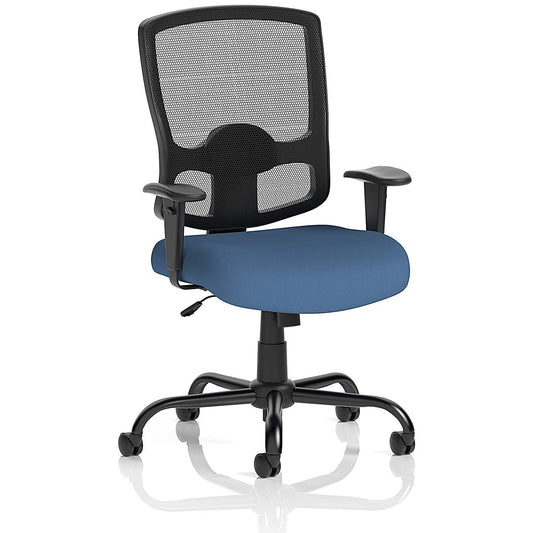 Portland HD Mesh Back Chair, Height Adjustable Arms, Quest Limpet Easy2Order : KCUP4151