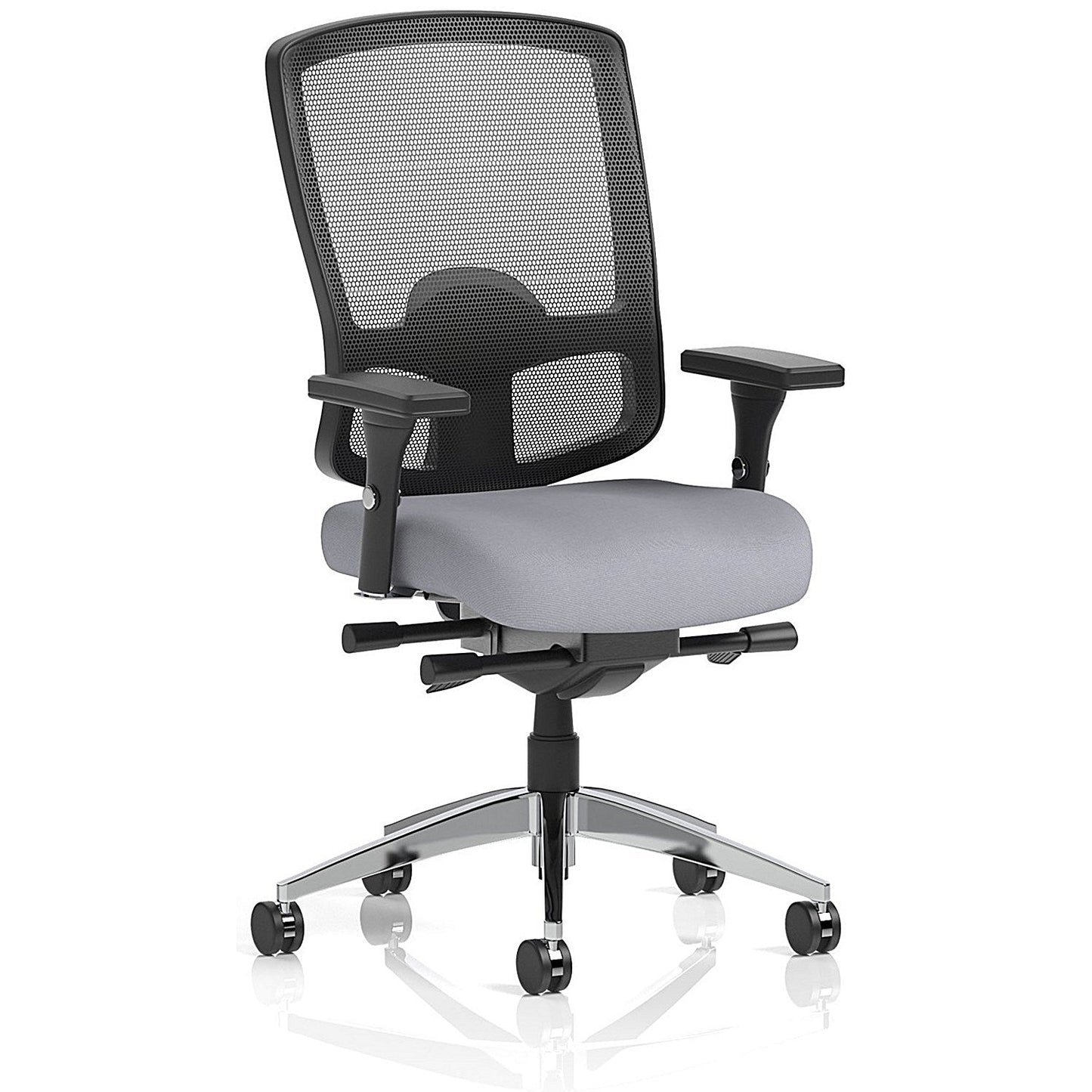 Regent High Mesh Back Ergonomic Task Operator Chair, Height Adjustable Arms, Quest Shell Easy2Order : KCUP4166