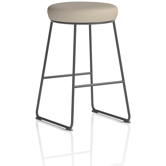 Turin Stool, Black Frame, Quest Salt Seat Pad Easy2Order : KCUP4297