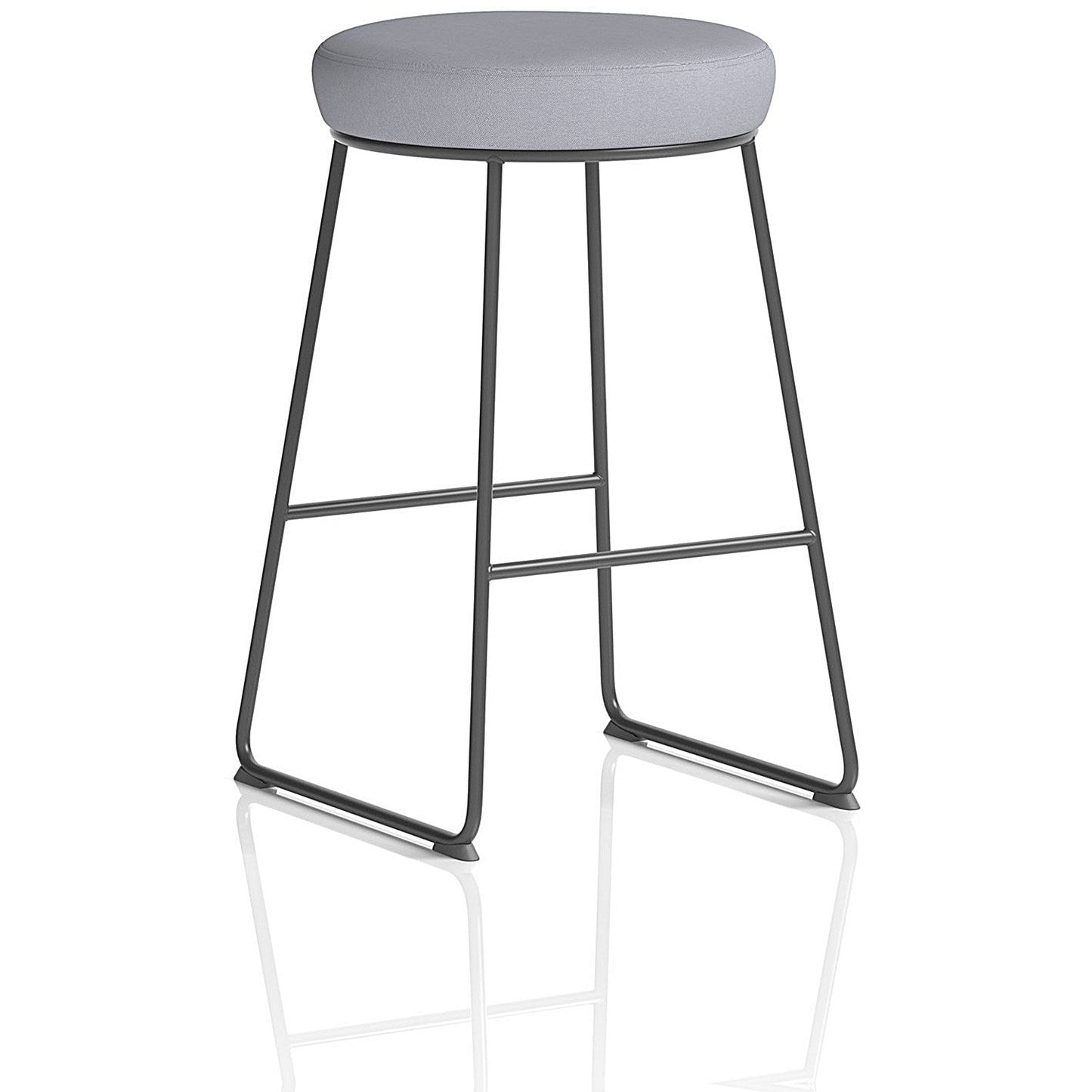Turin Stool, Black Frame, Quest Shell Seat Pad Easy2Order : KCUP4298