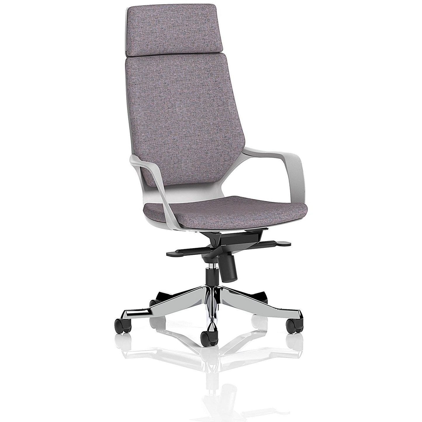 Xenon Executive High Back Chair With Headrest, Fixed Height Arms, Rivet Fuse Easy2Order : KCUP4302