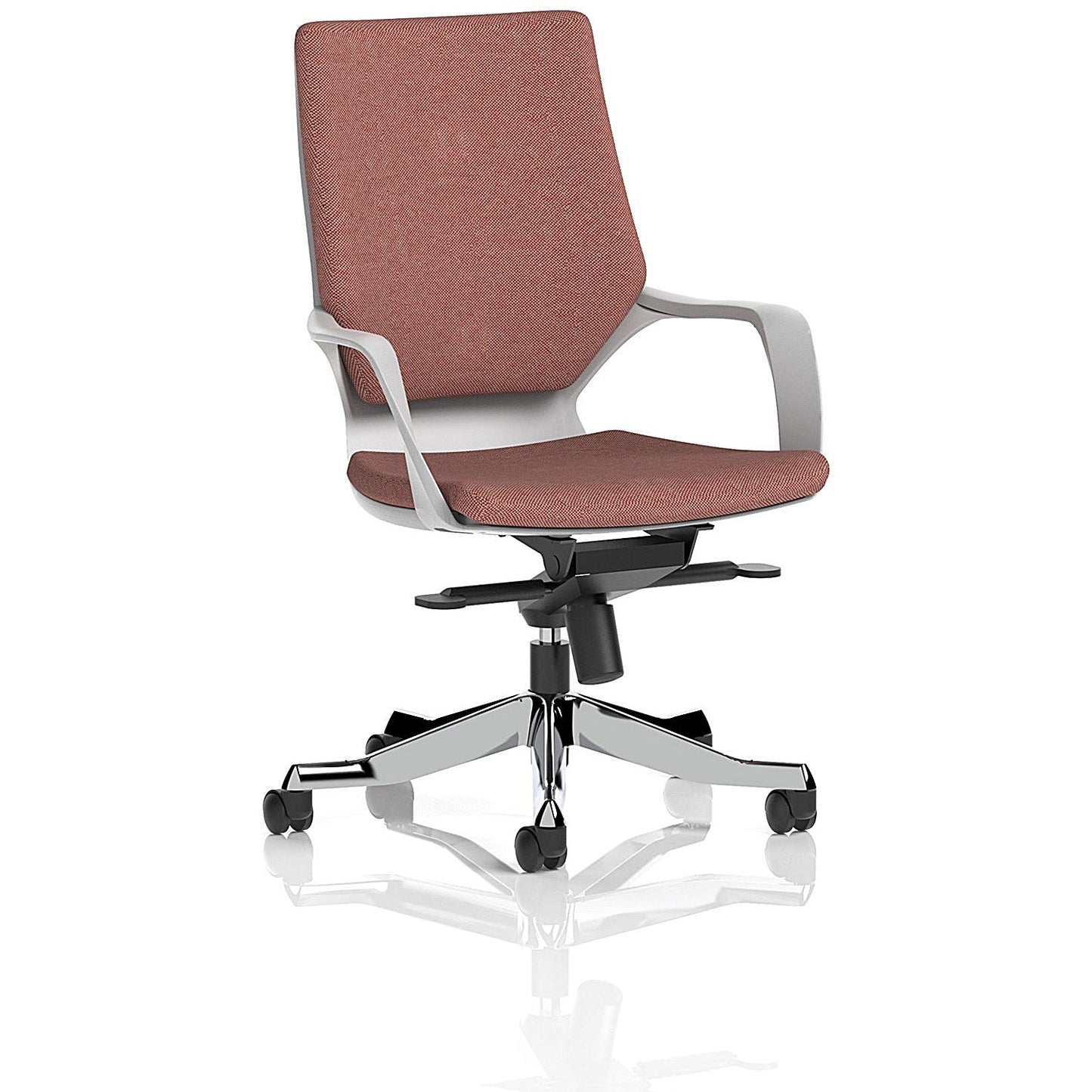Xenon Executive Medium Back Chair, Fixed Height Arms, Rivet Forge Easy2Order : KCUP4313